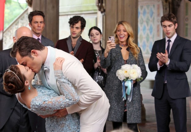 'Gossip Girl' films a wedding
